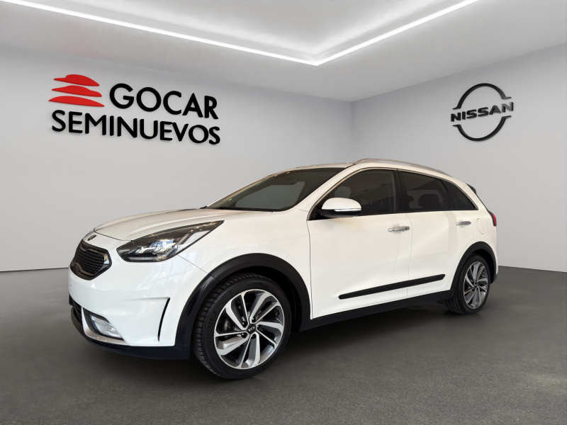 KIA Niro  5 pts. EX, HEV, TA, a/ac. Aut., piel, QC, f. led, RA-18 (línea anterior) 2019